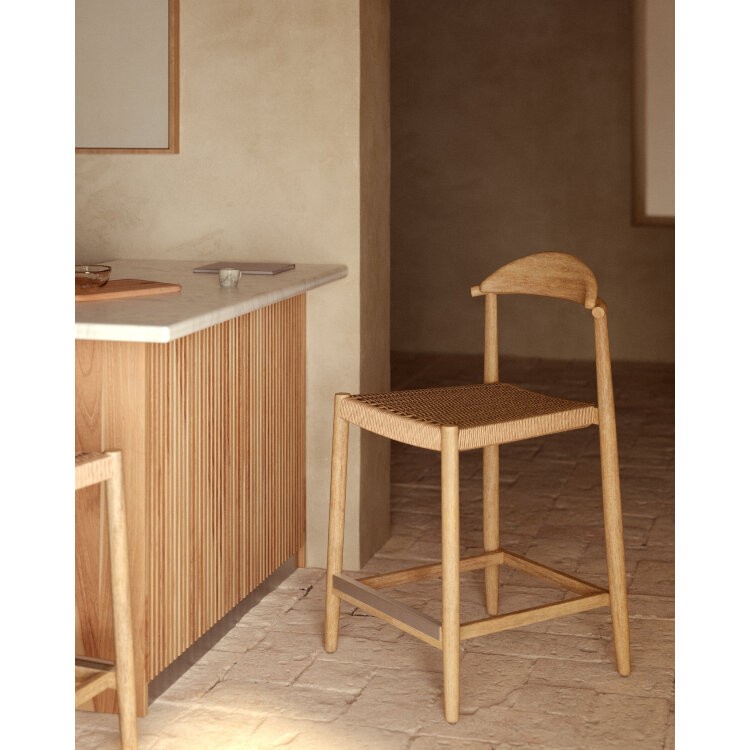 Полубарный стул Glynis эвкалипт