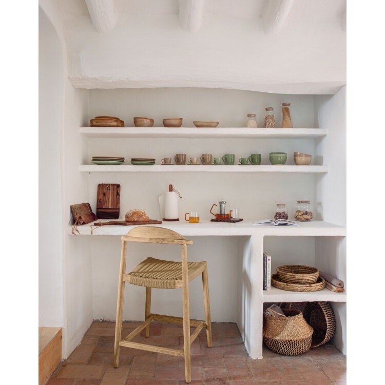 Полубарный стул Glynis эвкалипт