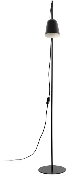 Торшер STUDIO черный абажур 1xE14